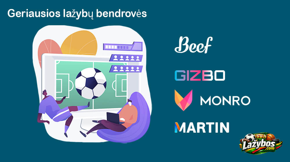 Top lažybų bendrovės 2026